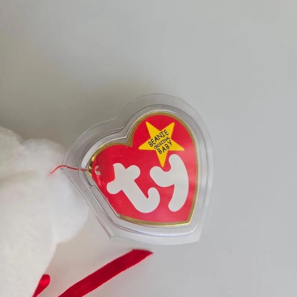 Beanie-babies White and Cream Stuffed-animals